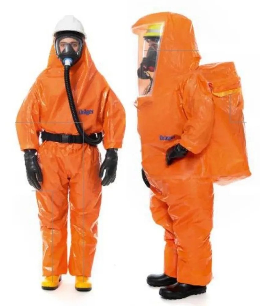 Dräger SPC 4700 Liquid-Tight Suit Type 3 EN943