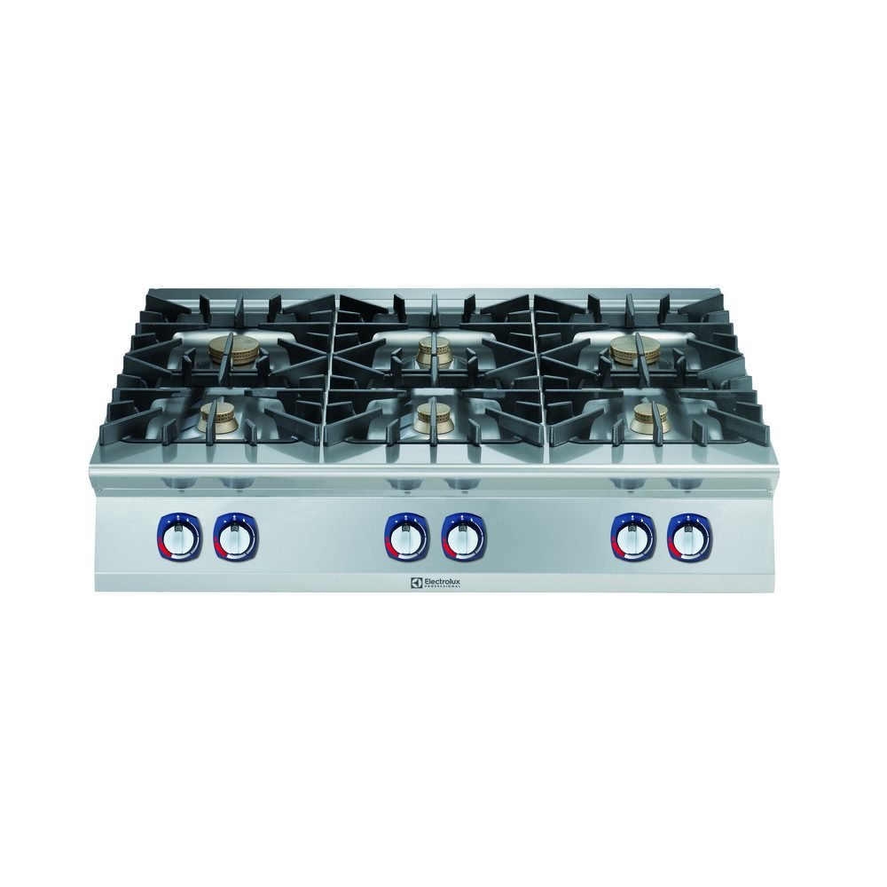 Electrolux Professional Marine 900XP 6-Burner Gas Range 10 kW on Large