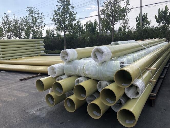 HLBENG HGP-E16C: PN16 bar Filament Wound Glassfibre Reinforced Epoxy (GRE) Pipes and Fittings