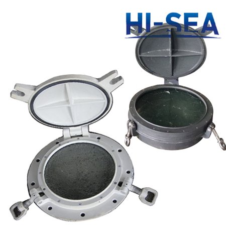 Wuxi Dongzhou Marine Equipment WDF-C27 Type Class A-60 Soundproof Fire Side Scuttle