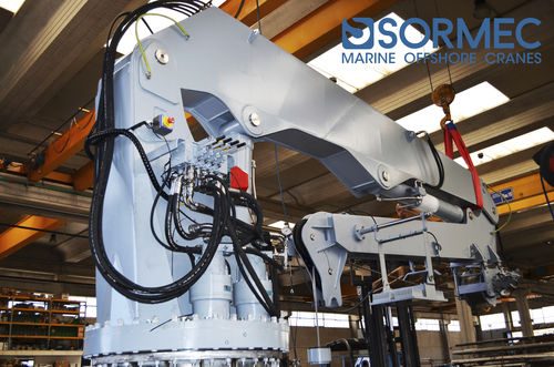 Sormec Low-Magnetism Ship Crane