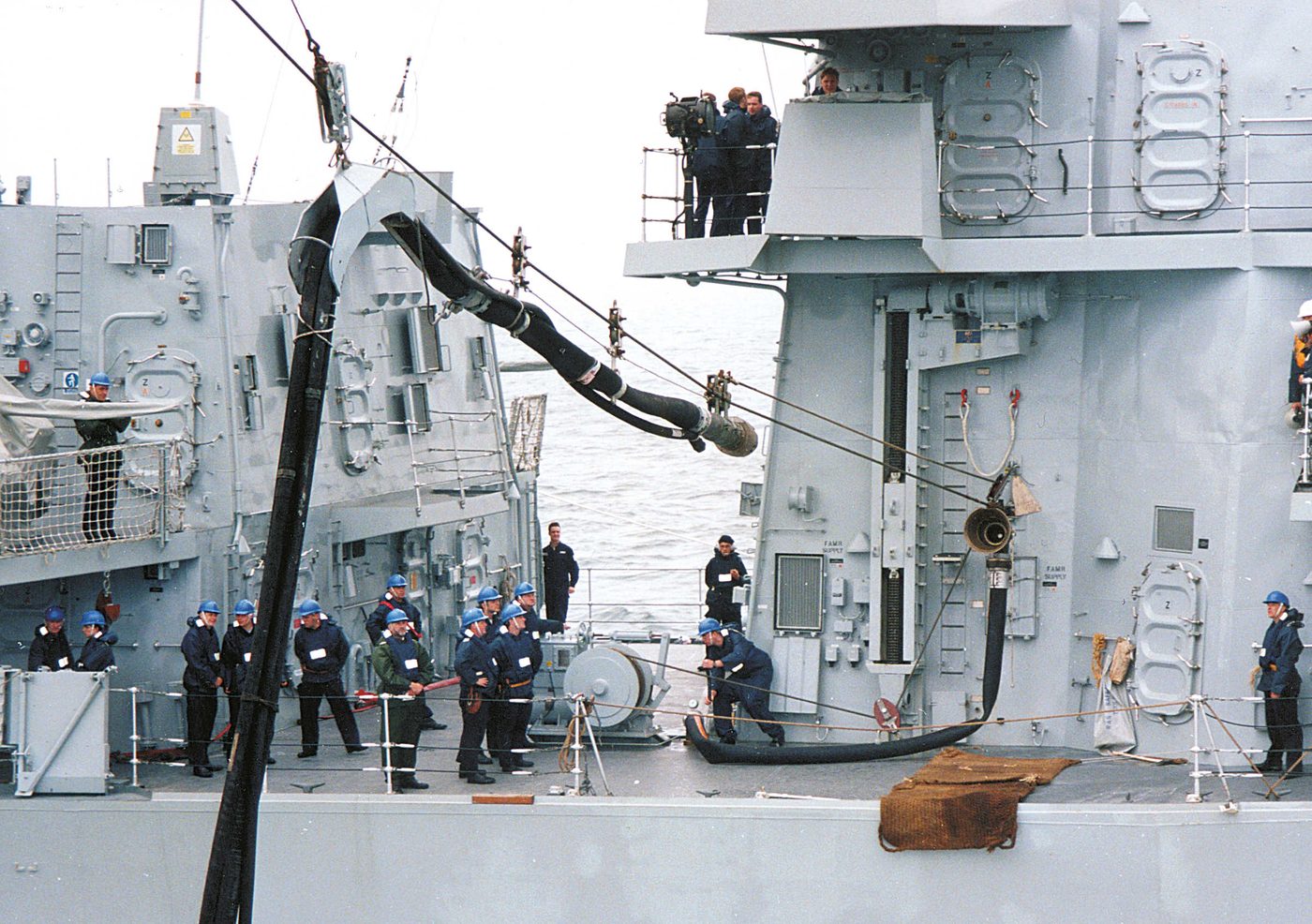 Kongsberg Maritime Astern Reel For Refueling At Sea