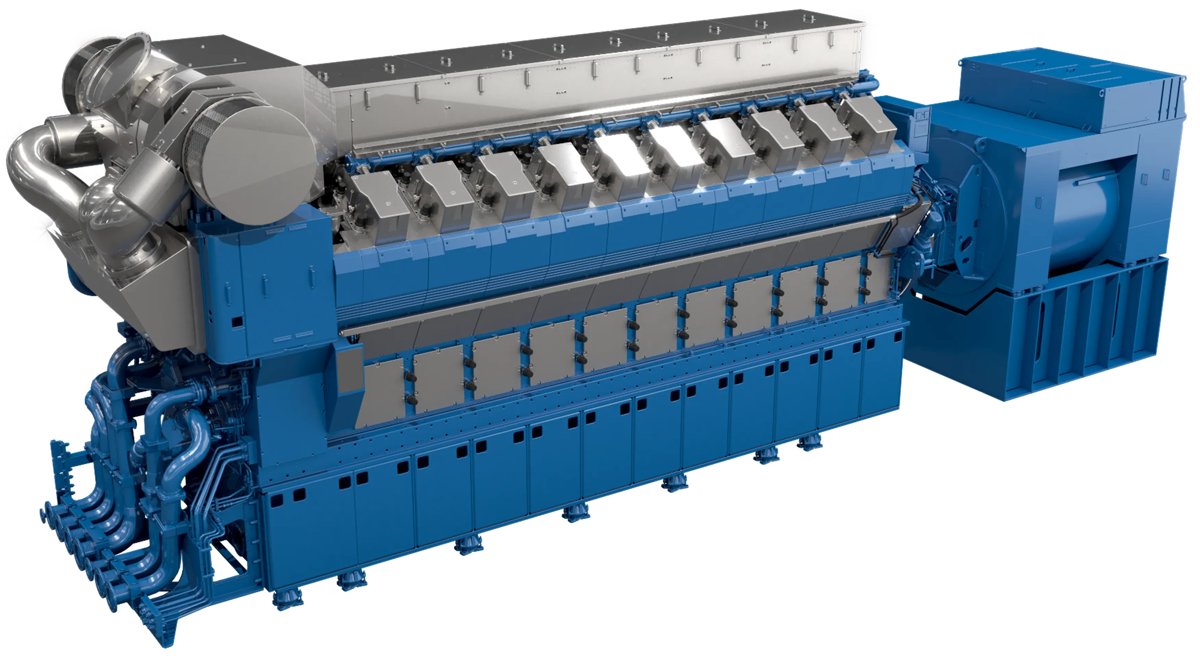 Bergen Engines BeConX2 system for diesel engines Bergen Engines B33:45 L/V