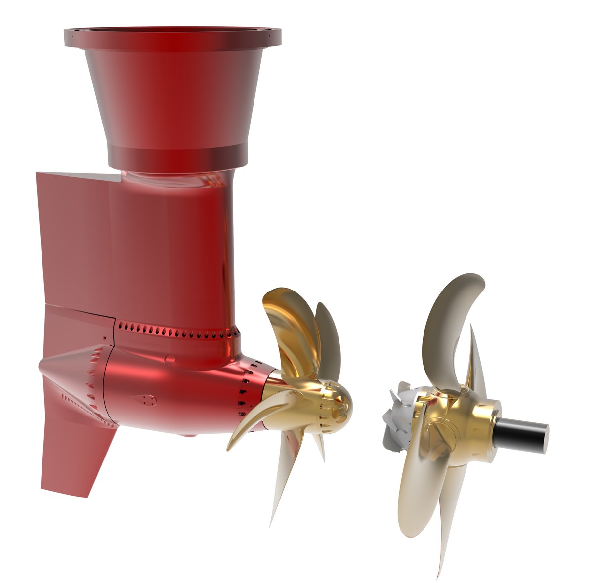 Nakashima Thruster NK-RAT-2500 stern