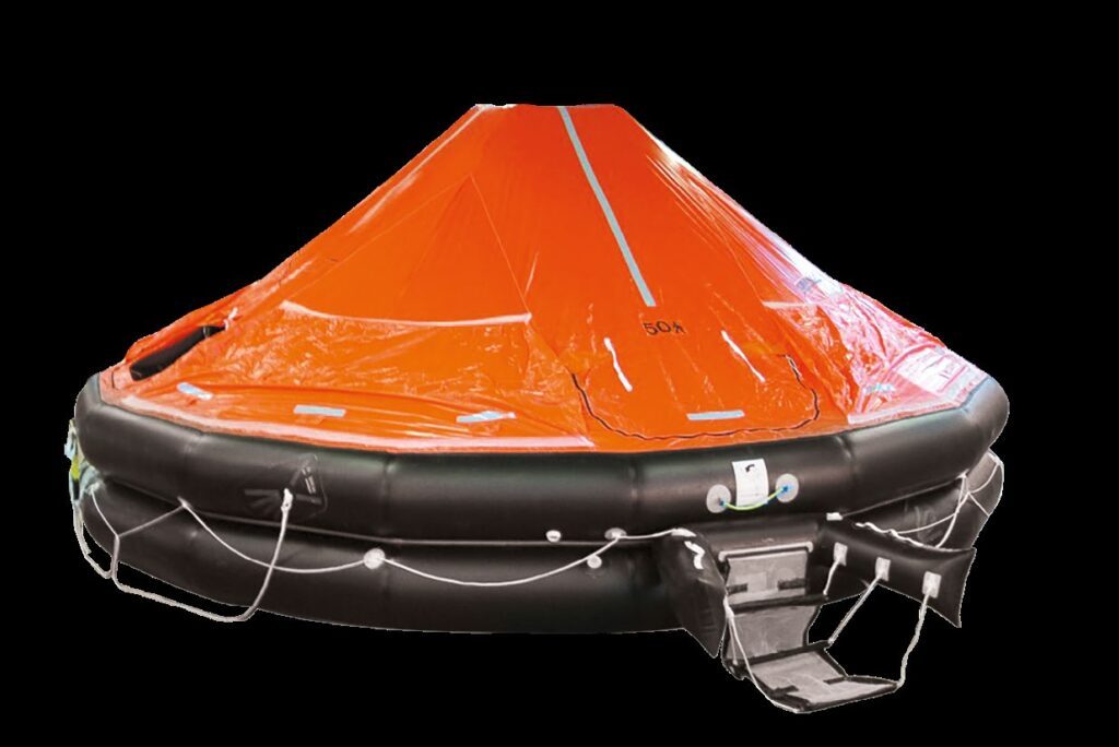 Survitec Group Type "Surviva Mk3" 10, 10-person SOLAS A or SOLAS B inflatable liferaft.
