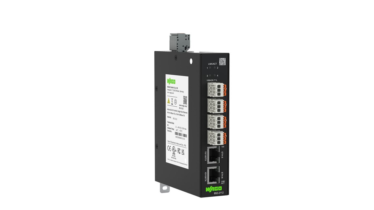 WAGO Switch 852-1305/000-001; 852-1505/000-001; 852-1102; 852-1106