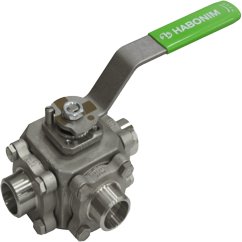 Habonim Cryogenic Multiport Floating Ball Valve