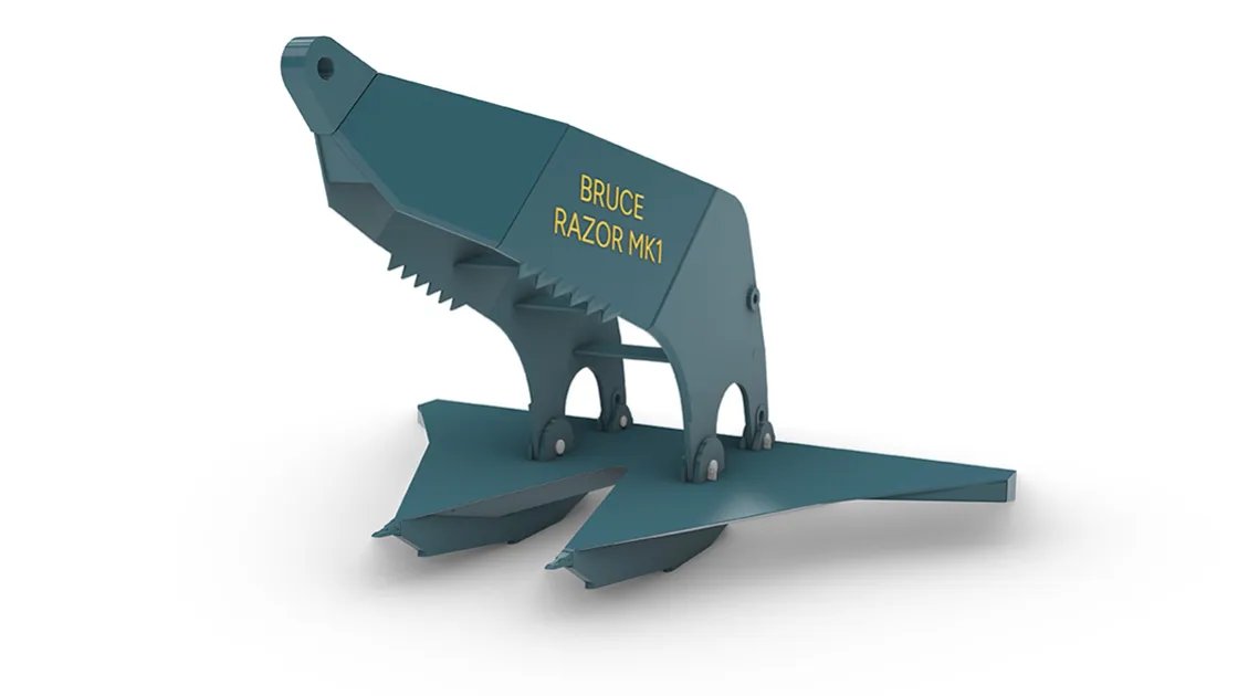 InterMoor BRUCE ANCHOR RAZOR - Sizes 10750 KG & 18000 KG