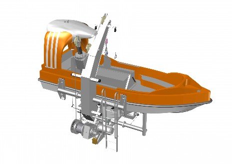 Global Davit Rhp.36,5/3,1