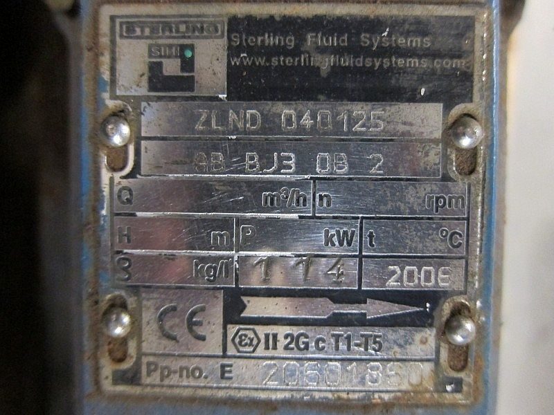 Sterling SIHI ZLND 040
