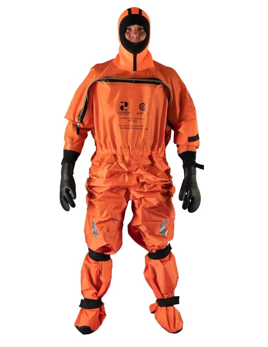 Hansen Protection Navy Suit (KRD-2003 – Quick Donning)