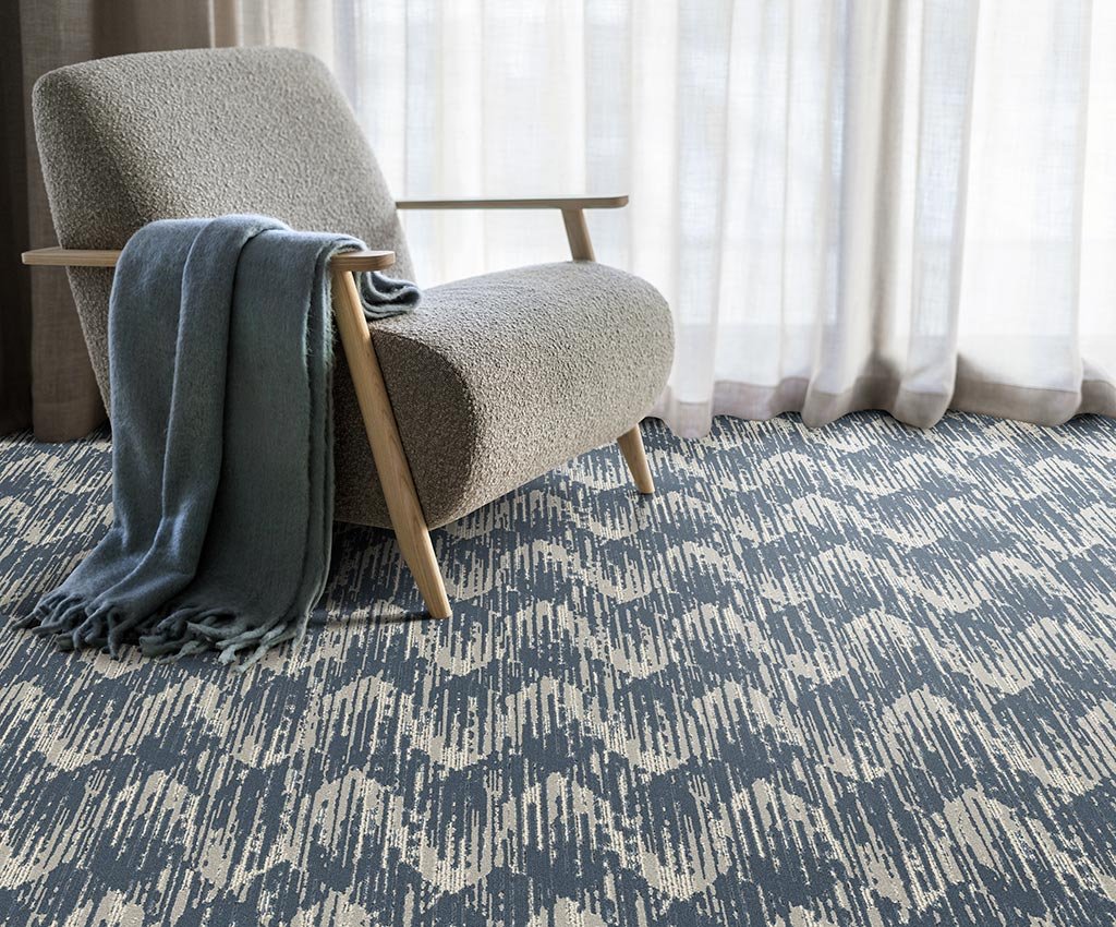 Tarkett Tufted broadloom marine carpets - Tufted polyamide floor covering for restricted applications _ 100% polyamide _ PP woven&fleece _ latex compound FR treated with ATH, total weight: 2050 g/m² - 2400 g/m², total thickness: 6.0 mm - 7.5 mm (Torso (Marine), AirMaster® for Home (Marine), Palatino (Marine), Tide (Marine))