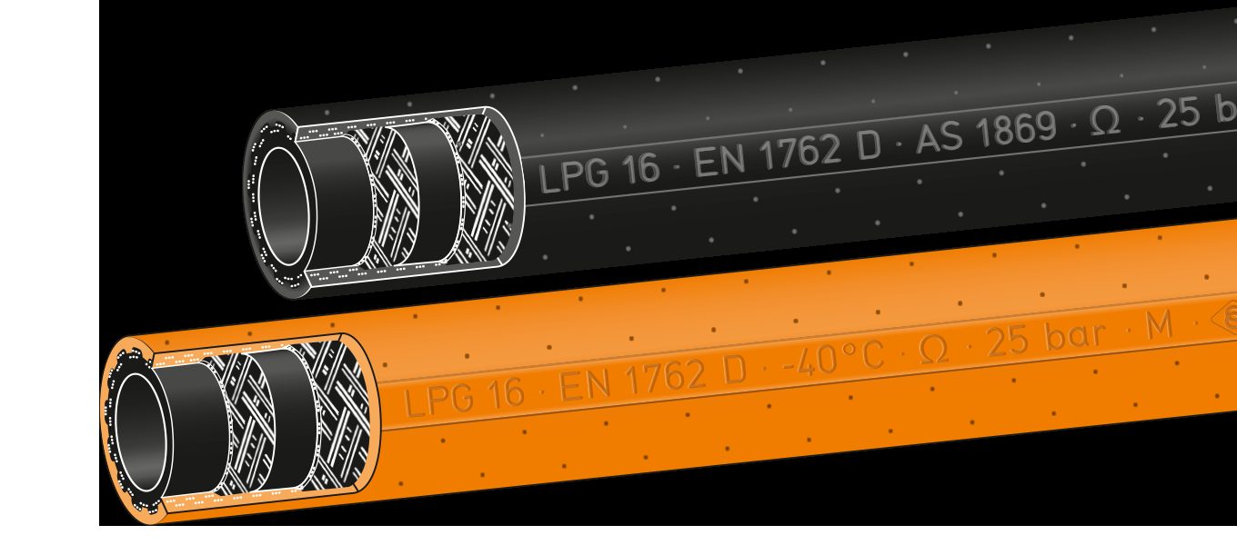 ELAFLEX HIBY LPG 13, LPG 16, LPG 19, LPG 16 S