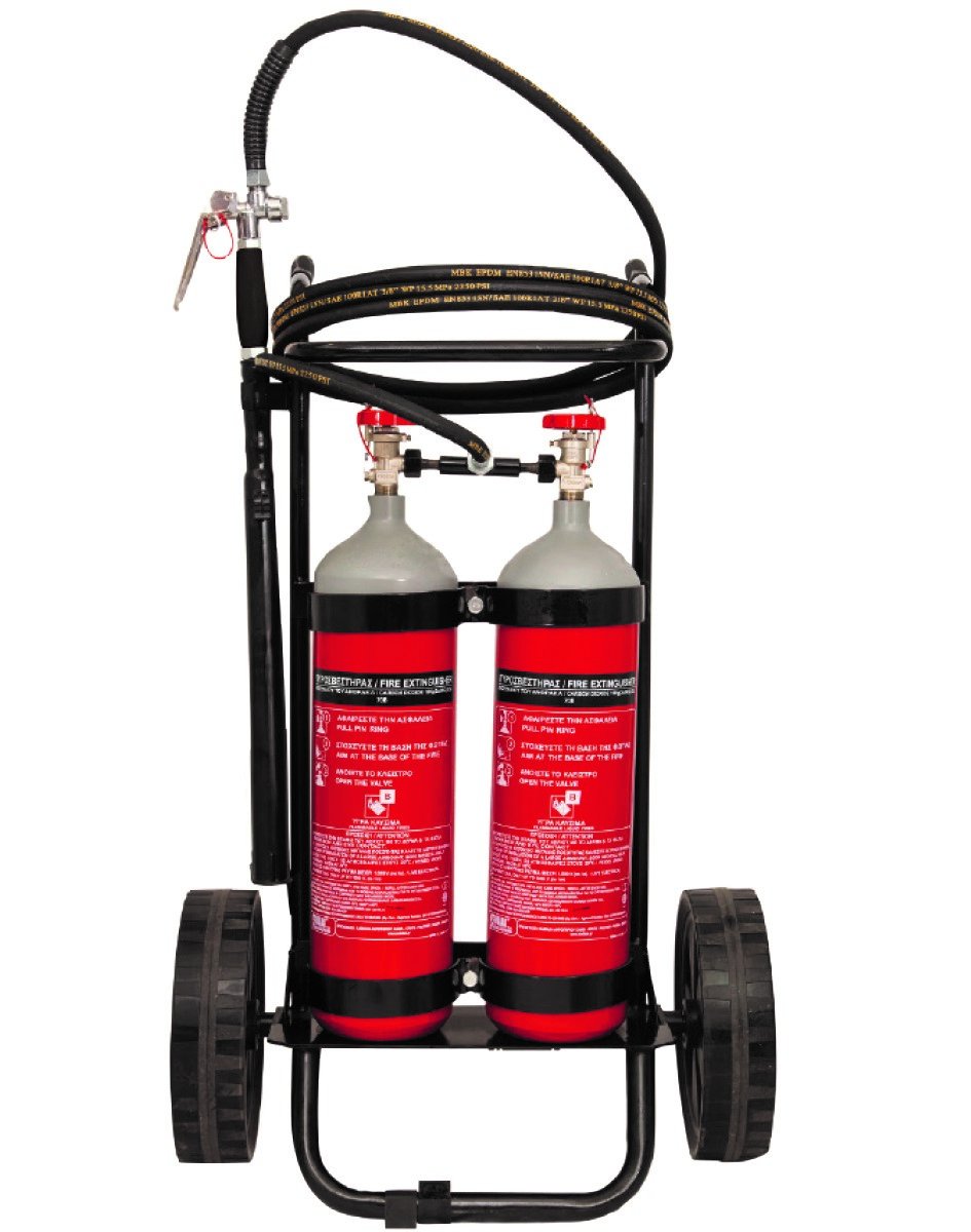 Buckeye Fire CO2 Trolley 150kg-C