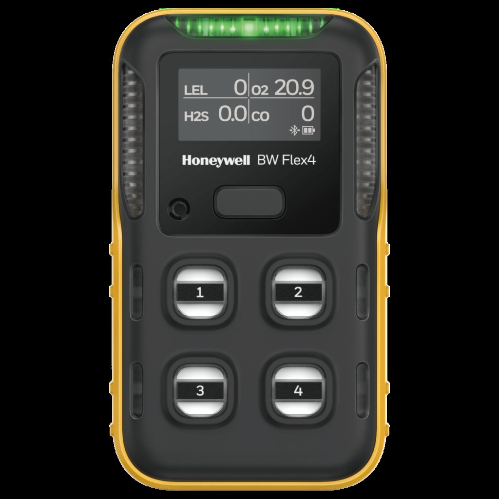 Honeywell Analytics CalGas LEL/O2/CO/H2S Quad-C