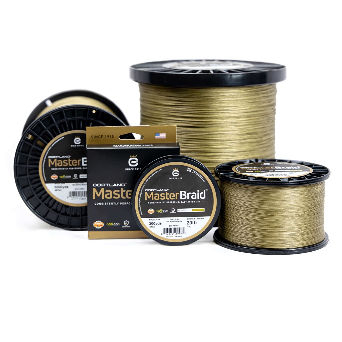 Cortland Industrial N/P Composite Double Braid