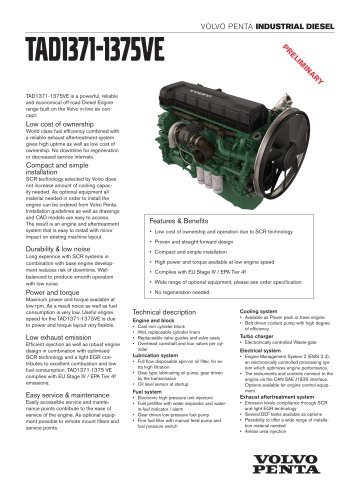 Volvo Penta TAD1371VE