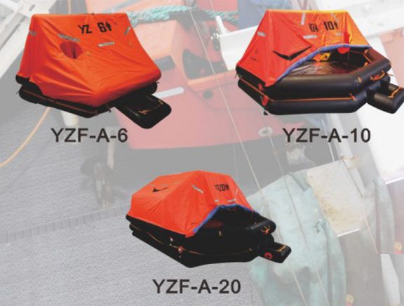 Ningbo Zhenhua Life-saving Equipment ZHR-A6, -A10, -A12, -A15, -A16, -A20, -A25, -A30 (throw-over-board type)