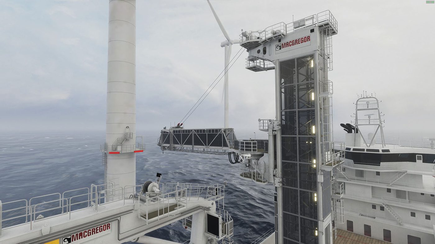 MacGregor HH-E 8t Crane