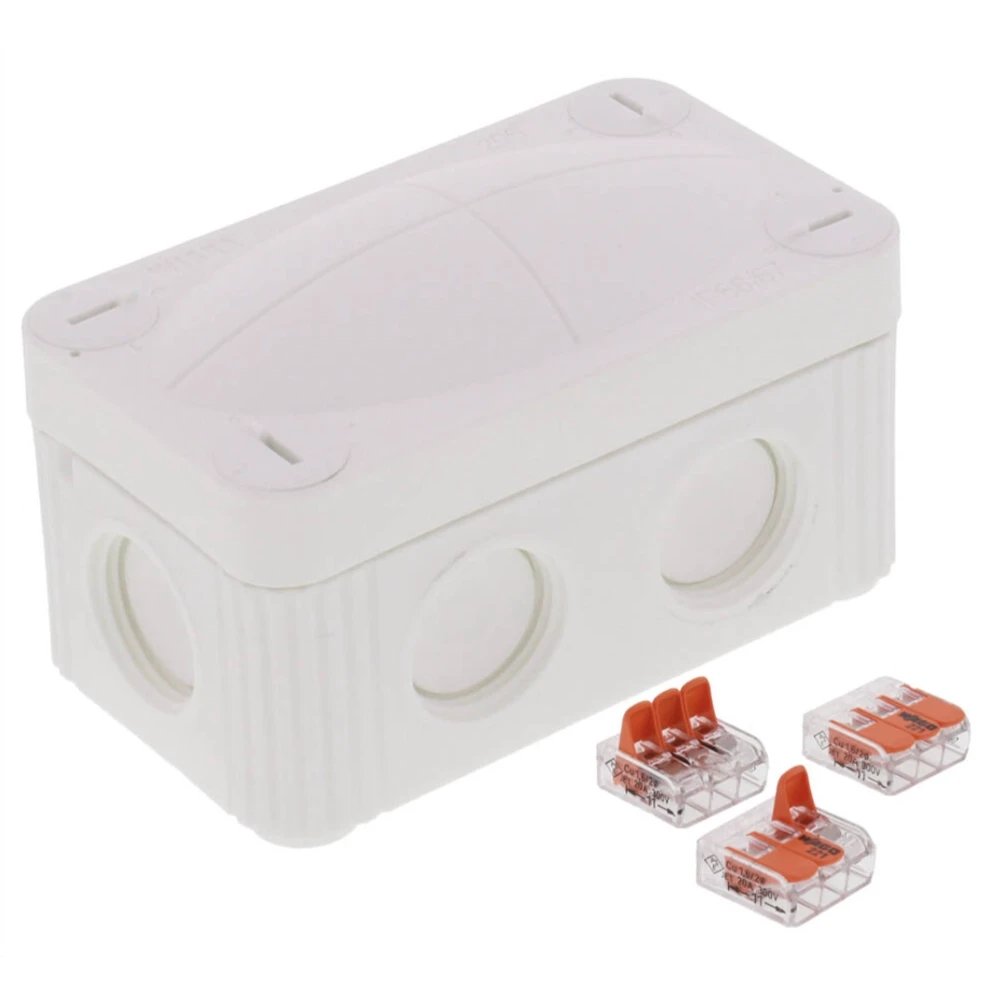 WISKA COMBI 206 WH / 3xWAGO 221-413