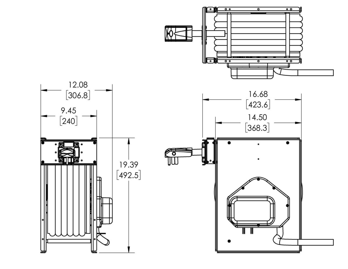 Glendinning Products CRMA50-24-63IW