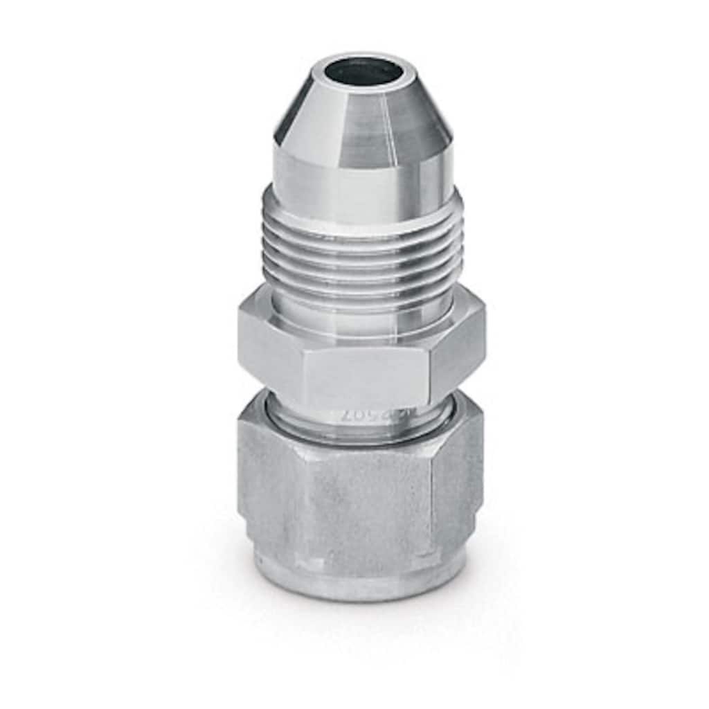Swagelok 2507 Super Duplex Swagelok Tube Fitting, Male Connector, 1/2 in. Tube OD x 9/16 in. Male Cone and Thread
