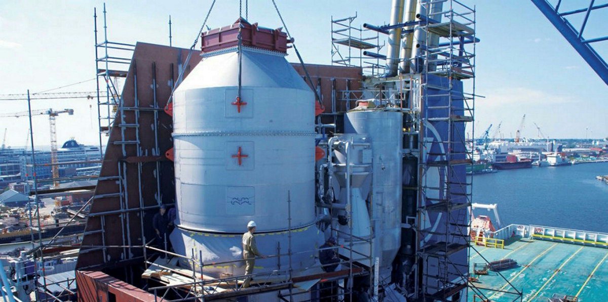 GLOBAL ECHO MS-SOX Scrubber Open Loop EGC system installed onboard SEABLISS (IMO 9587207)