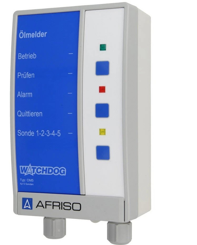 AFRISO Oil/water alarm unit OM 5 AC 230 V | 44502
