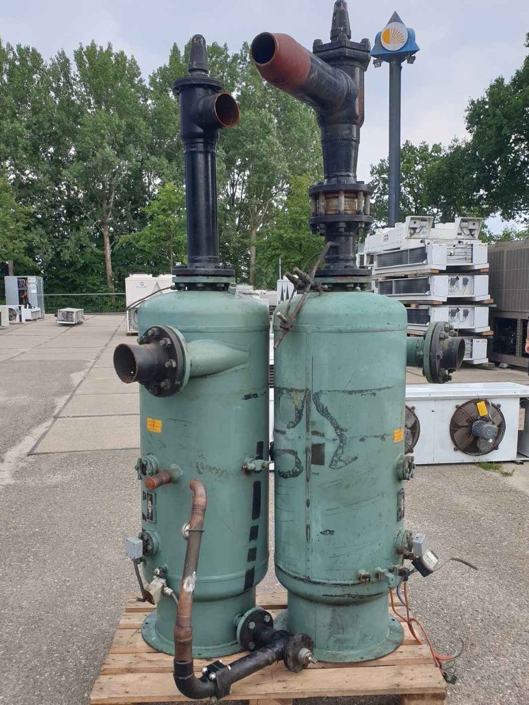 BITZER Kühlmaschinenbau Oil separator OA D500, Oil separator OA D368, Oil separator OA D298