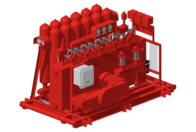 Cansco Middle East Pressure Equipment 20 ft Skid for Control Unit
