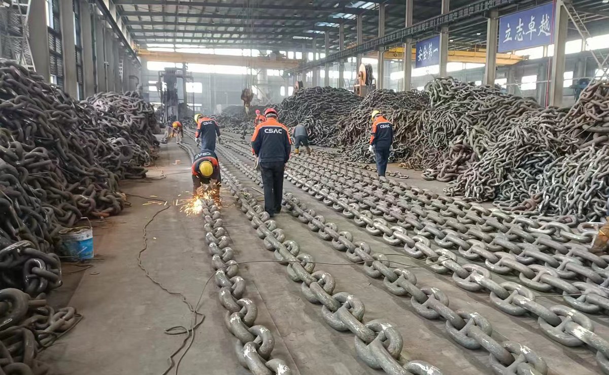 Qingdao Anchor Chain R3S Offshore Mooring Chain & Accessories