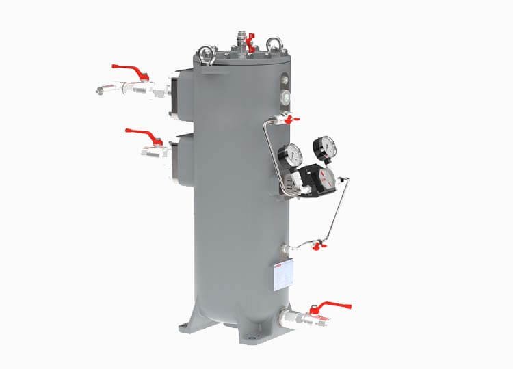 Wärtsilä Pressure control valve, booster unit (1V03)/Automatic filter, booster unit (1F08)