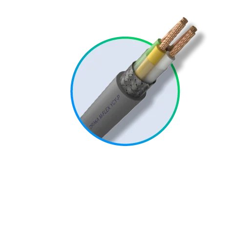 Draka/Prysmian LFHÖF-COM 2Px1.5mm2 250V