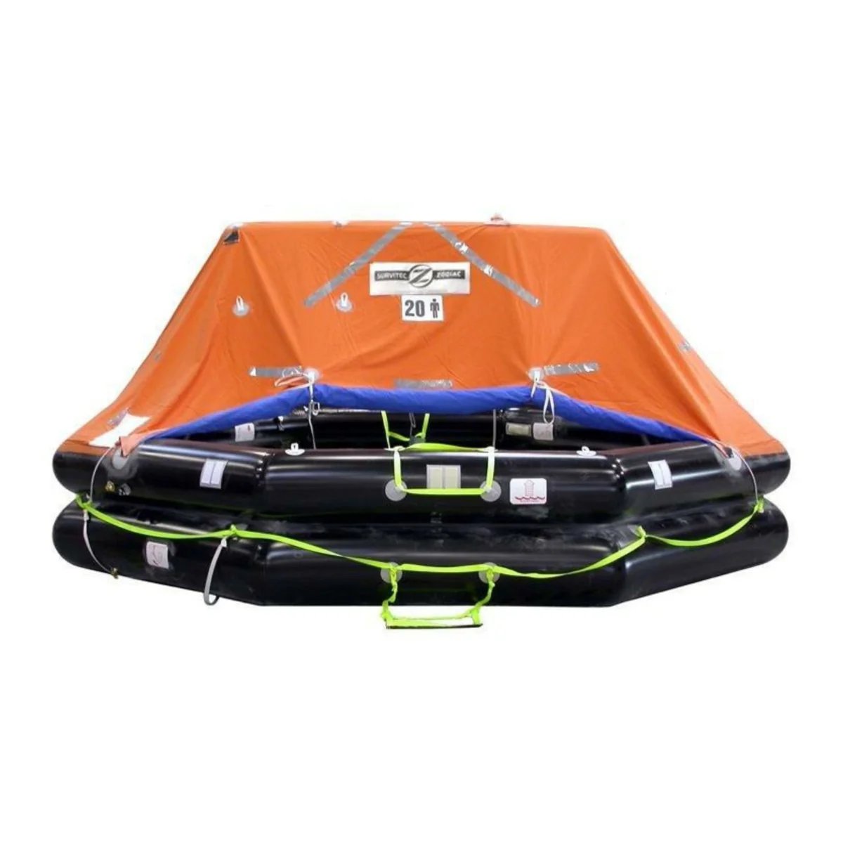 Survitec Group OceanMaster 4-Person Liferaft, Low Profile Container, SOLAS A Pack