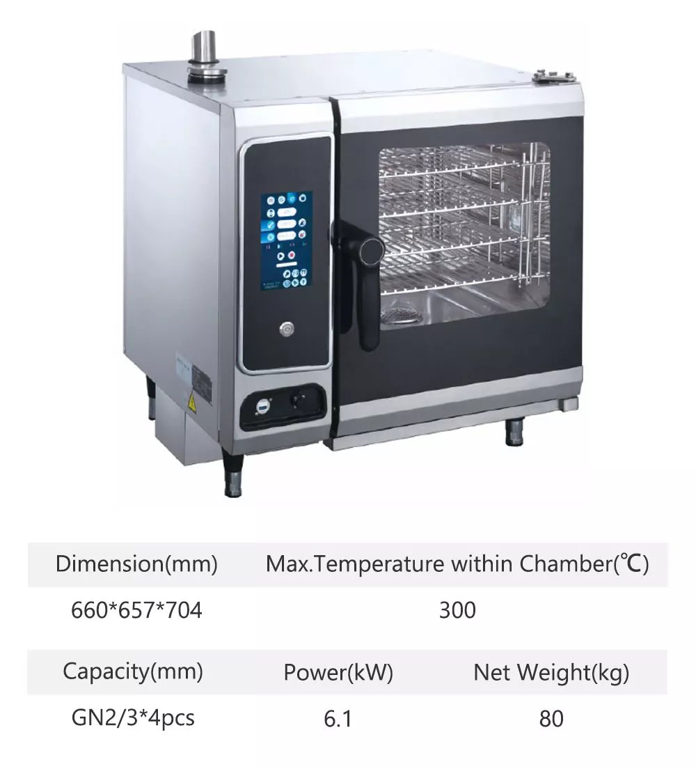 Winterhalter Marine Commercial Oven / Combi Steamer XL 400V Marine