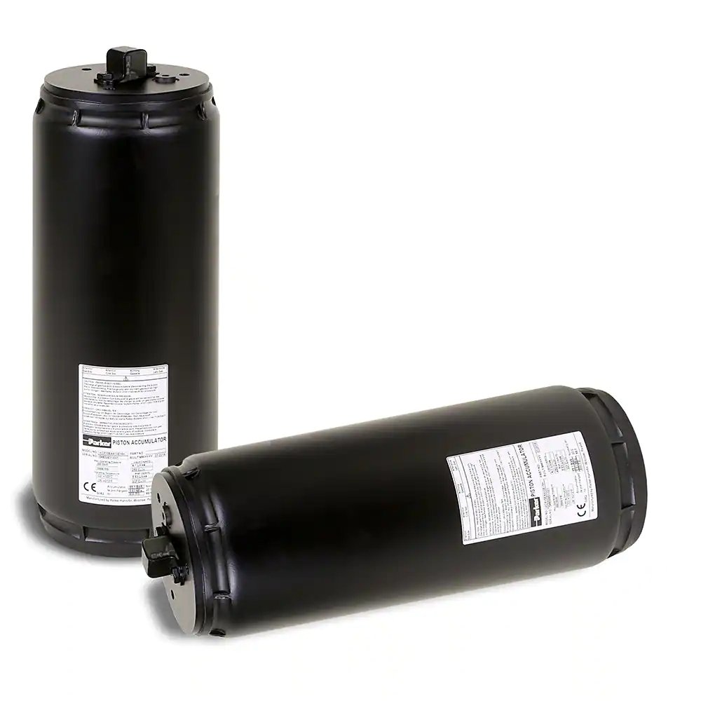 Parker Hannifin dba Cylinder and Accumulator Division 0.5 Gallon, Piston Style, Dwg. No. A25LX53