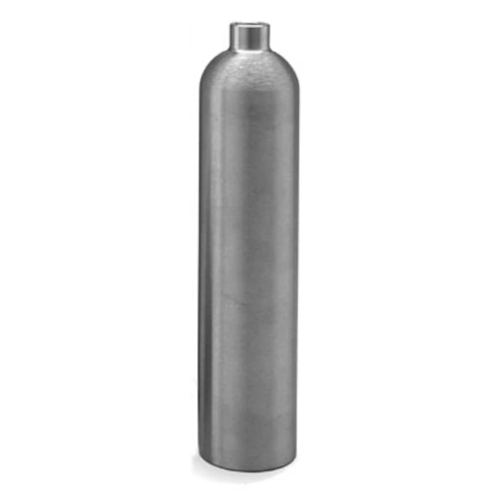 Swagelok 304L Stainless Steel Single Ended DOT-Compliant Sample Cylinder, 1/4 in. FNPT, 500 cm3, 500 psig (34.4 bar)