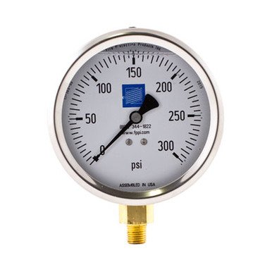 FPPI Liquid Filled Pressure Gauge