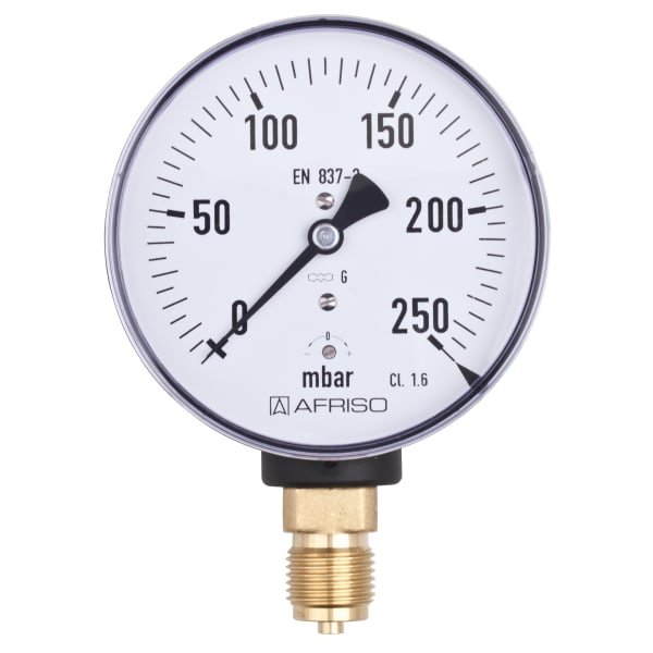 AFRISO Standard capsule pressure gauges KP100 | 35104201