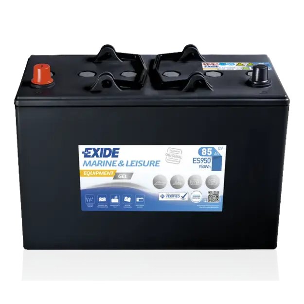 EXIDE TECHNOLOGIES SAS MARINE & LEISURE, Equipment GEL (ES) series