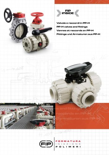 F.I.P. FORMATURA INIEZIONE POLIMERI - PVC-C Piping System (Pipes, Fittings, Valves)