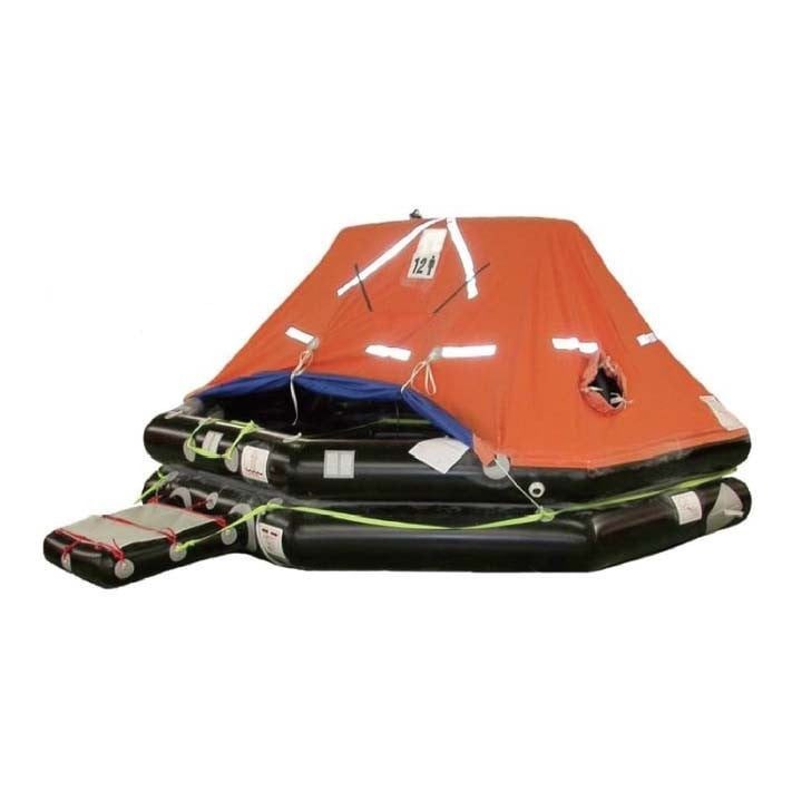 Survitec Group Inflatable Liferafts - 6-person, 8-person, 10-person, 12-person, 16-person, 20-person, 25-person throw-over /roll-over canopied Surviva MkIV inflatable liferaft hull, packaged for extended service Intervals. (RFD Endura R’ (also known as ‘Survitec ESR’, ‘DSB LR07E’, ‘Survitec Zodiac ESP’, ‘Crewsaver ESR’ & ‘Elliot ESR’).)