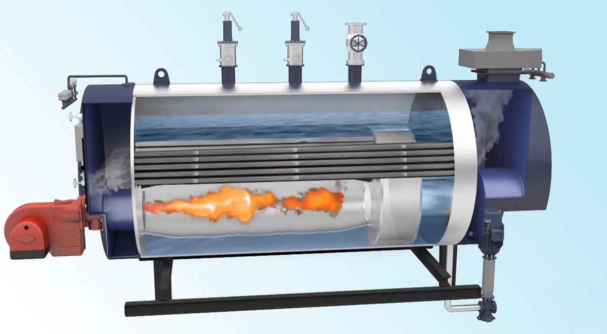 Volcano Marine Fire Tube / Water Tube Boiler