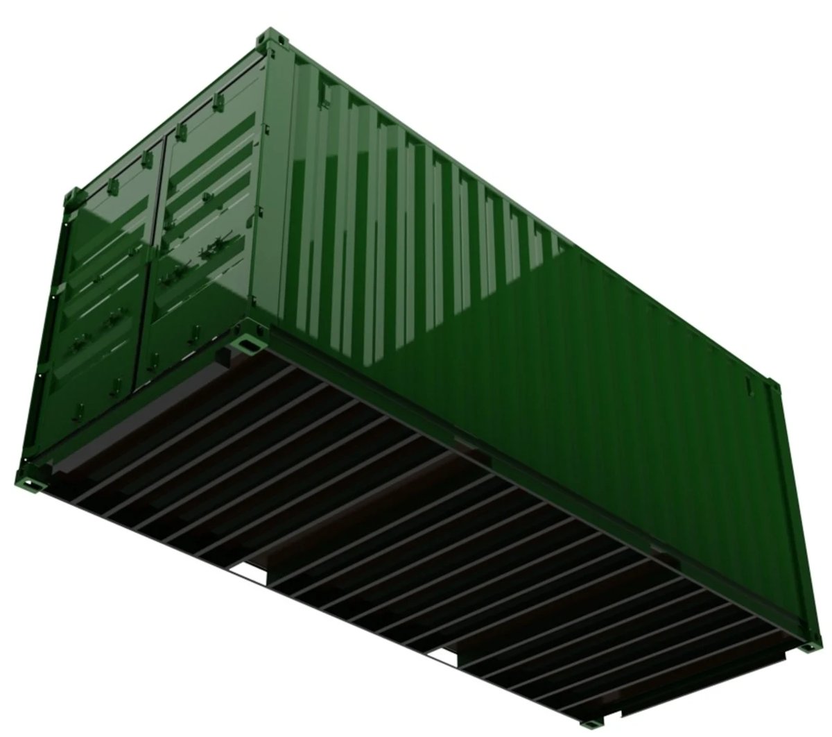 Umoe Advanced Composites 20ft ISO CSC container - dwg. ref. 011939