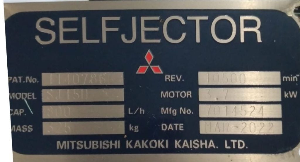 Mitsubishi Kakoki Kaisha SJ15H