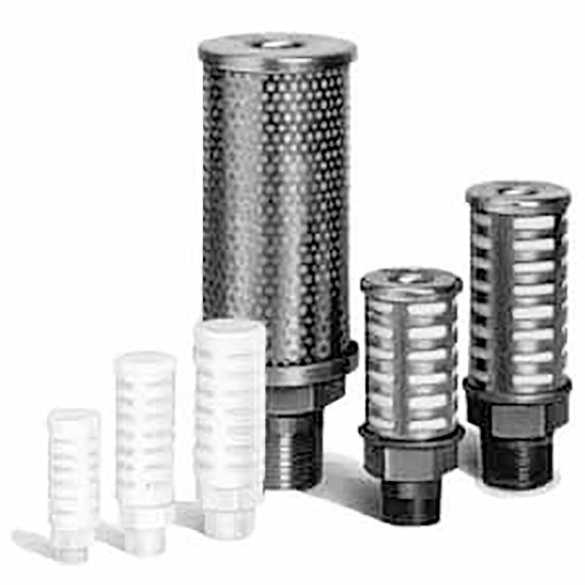 Belmar Industries Standard Silencer SH1 Series — Hospital Grade, Body Style 1
