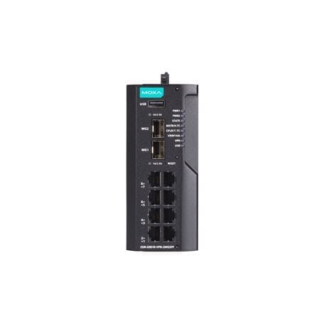 Moxa EDR-G9010-VPN-2MGSFP(-T, -CT, -CT-T)