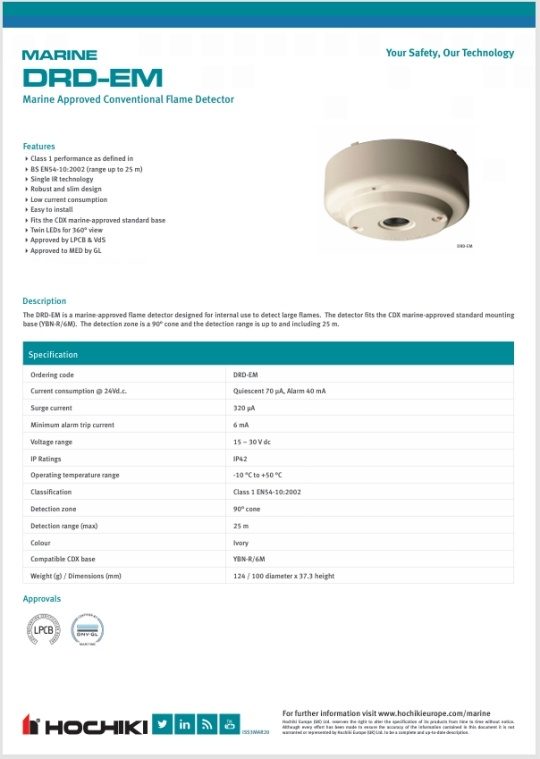 Hochiki Europe DRD-EM