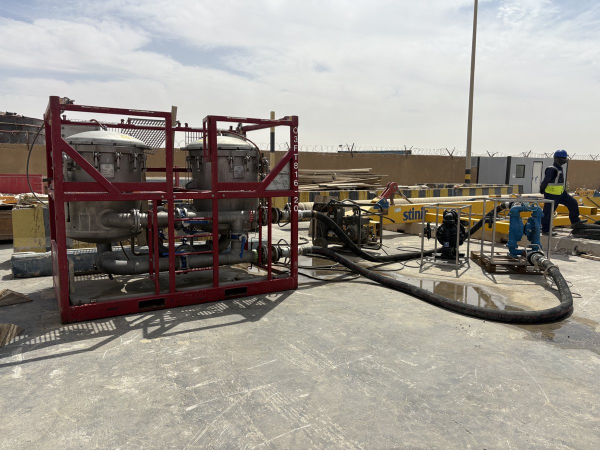 Centurion UK Rentals & Services Limited - Centurion Fluid Filtration FT200-Q Frame, HPU frame