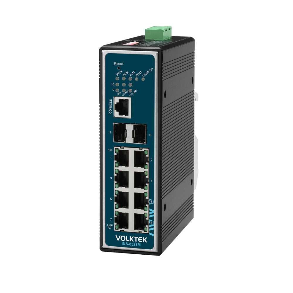 Volktek Managed Ethernet Switches INS-8528 series, INS-8648 series, INS-8005 series and INS-8405 series